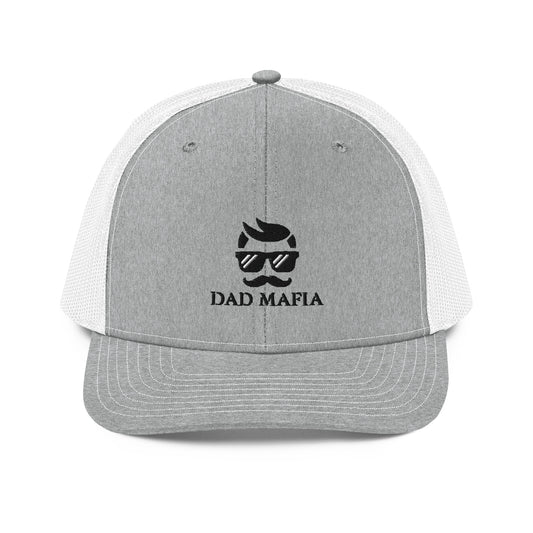 Dad Mafia Trucker Cap - Black Logo